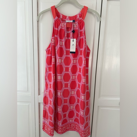 NWT Cabana Life Spring Regatta Sleeveless Dress - Picture 2 of 8